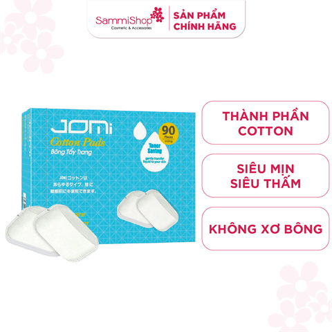 Jomi Bông Tẩy Trang Xỏ Ngón 90 miếng