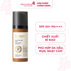 [01/05 - 31/05] Cocoon Kem chống nắng bí đao Winter Melon Sunscreen 50ml (KHÔNG ÁP DỤNG MÃ GIẢM GIÁ)