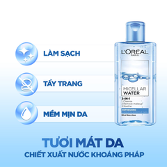 Loreal Micellar Water Refreshing even For Sensitive Skin 95ml