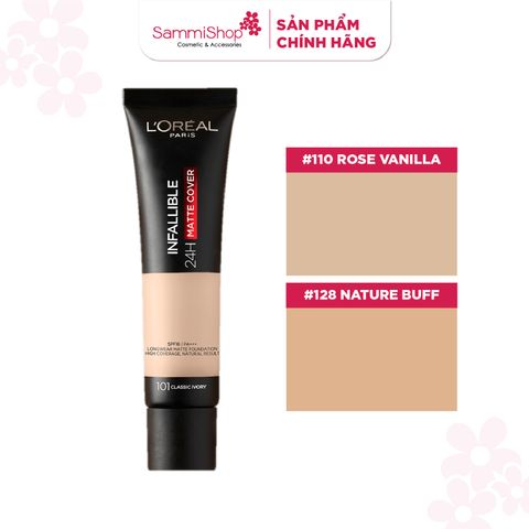 Loreal Kem nền infallible 32h matte cover