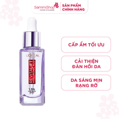 Loreal Serum dưỡng ẩm l'oreal paris  revitalift hyaluronic acid 1.5% hyaluron 30ml