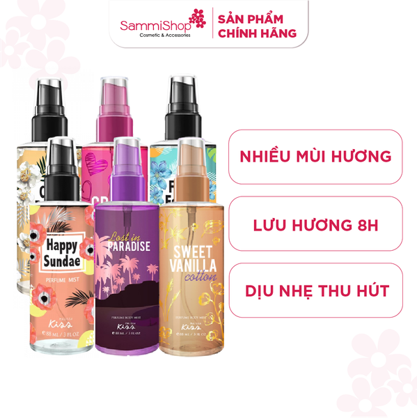 Malissa Kiss Xịt Thơm Toàn Thân Perfume Body Mist