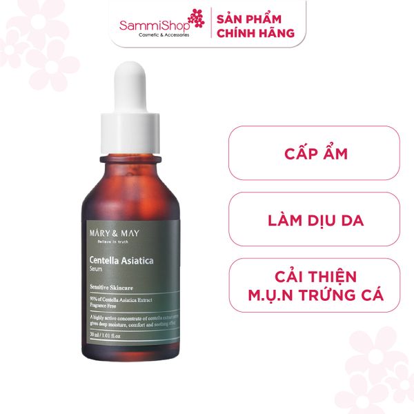 Mary&May Tinh chất dưỡng da Centella Asiatica 30ml