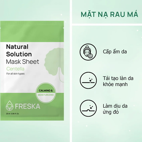 Freska Mặt nạ giấy Natural Solution Mask Sheet 25ml