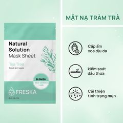 Freska Mặt nạ giấy Natural Solution Mask Sheet 25ml