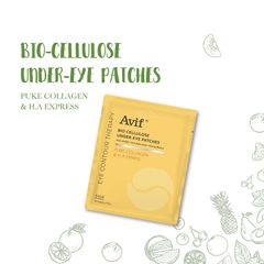 Avif Mặt nạ dưỡng da vùng mắt Bio Cellulose Under-Eye Patches