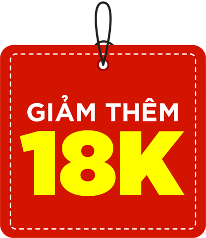 VOUCHER GIẢM THÊM 18K KHI CHỐT ĐƠN