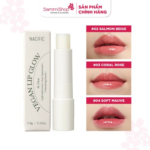 Nacific Son dưỡng môi Vegan Lip Glow