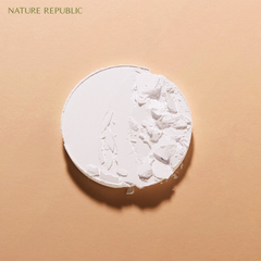 Nature Republic Phấn phủ Provence Tea Tree No-Sebum Powder Pact 4g