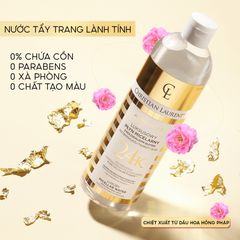 Christian Laurent Nước tẩy trang mặt Luxury micellar water with colloidal gold 500ml