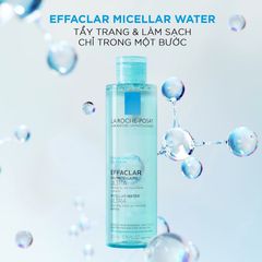La Roche-Posay Nước Tẩy Trang Da Dầu Micellar Water Ultra Oily Skin 200ml