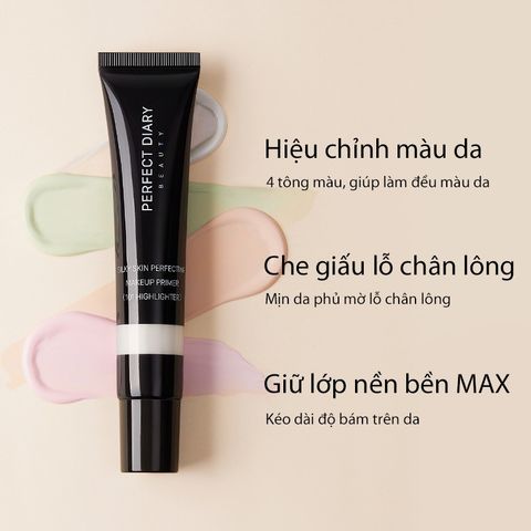 Perfect Diary Kem lót Silky Light Rhythm Repairing Makeup Primer