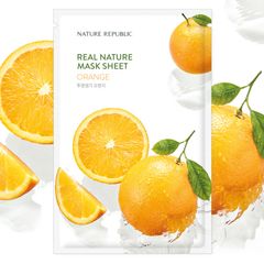 Nature Republic Mặt nạ giấy Real Nature Orange Mask Sheet 23ml