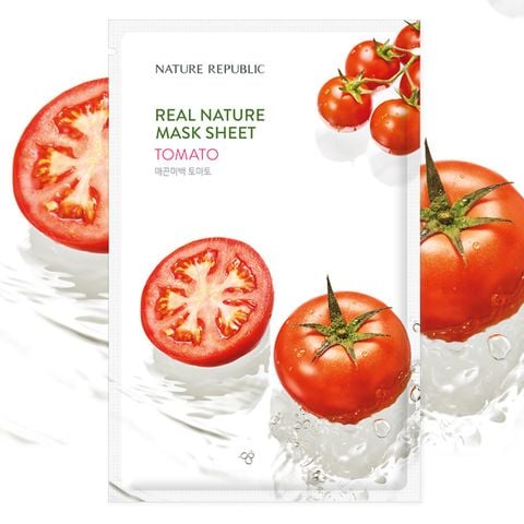 Nature Republic Mặt nạ giấy Real Nature Tomato Mask Sheet 23ml