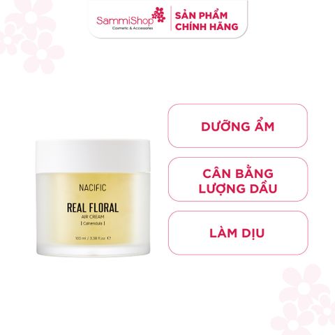 Nacific Kem dưỡng Real Floral Air Cream Calendula 100ml