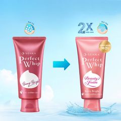 Combo Senka All Clear Water Micellar Formula White 230ml + Sửa Rửa Mặt Perfect Whip Berry Bright 100g