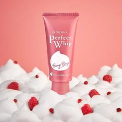 Senka Sửa Rửa Mặt Perfect Whip Berry Bright 100g