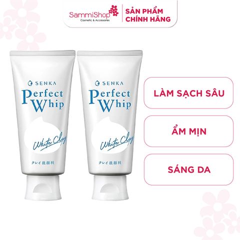 Combo 2 Senka Perfect White Clay 120g