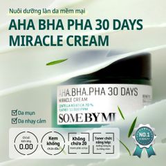 Some By Mi Kem dưỡng AHA-BHA-PHA 30 Days Miracle Cream 60g
