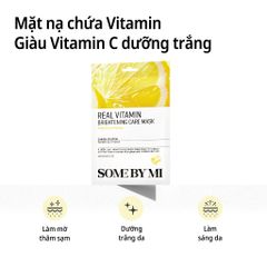 Some By Mi Mặt nạ giấy Real Vitamin Brightening Care Mask 20g