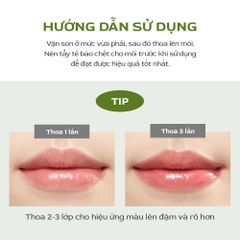 Nacific Son dưỡng môi Vegan Lip Glow