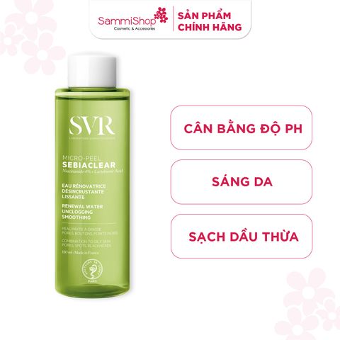 SVR Nước cân bằng Sebiaclear Micro Peel 150ml