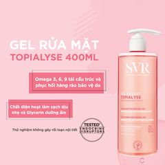 SVR Sữa rửa mặt Topialyse Gel Lavant