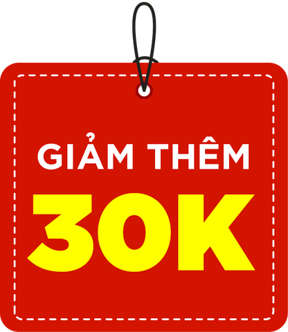 VOUCHER GIẢM THÊM 30K KHI CHỐT ĐƠN