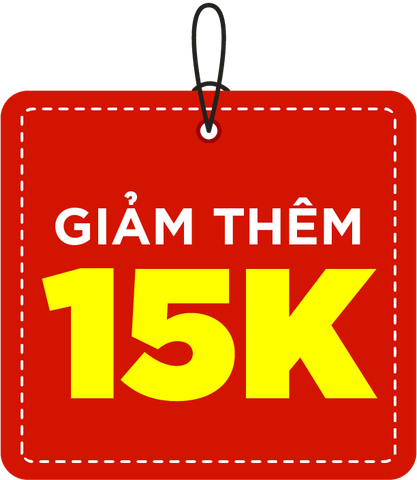 VOUCHER GIẢM THÊM 15K KHI CHỐT ĐƠN