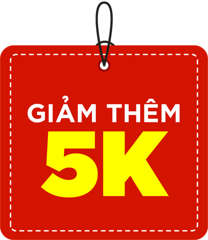 VOUCHER GIẢM THÊM 5K KHI CHỐT ĐƠN