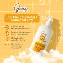 Gennie Tắm gội Baby 2in1  for Boys 400ml