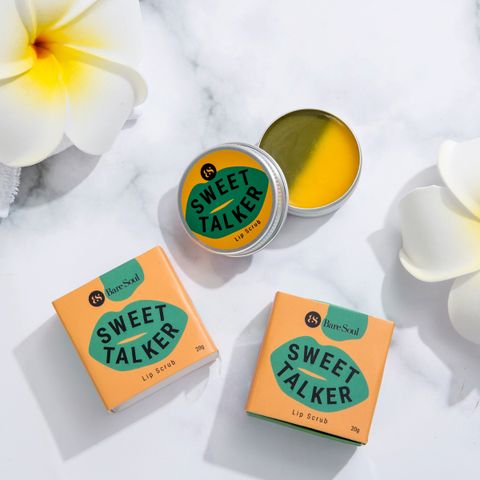 Son tẩy tế bào chết môi BareSoul Sweet Talker Lip Scrub 20gr