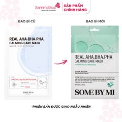 Some By Mi Mặt nạ giấy Real AHA-BHA-PHA Calming Care Mask 20g