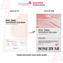 Some By Mi Mặt nạ giấy Real Snail Skin Barrier Care Mask 20g