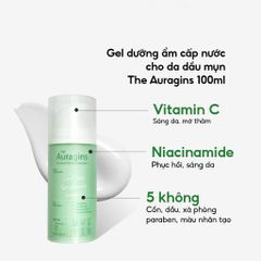 The Auragins Gel dưỡng ẩm Skin Rescue Brightening Gel Cream 100ml