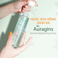 The Auragins Nước hoa hồng Gentle Brightening Toner 150ml