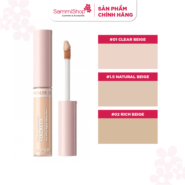 The Saem Kem che khuyết điểm Cover Perfection Fixealer 6.5g