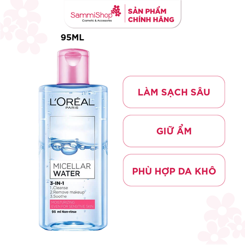 Loreal Micellar Water Moisturizing even For Sensitive Skin 95ml