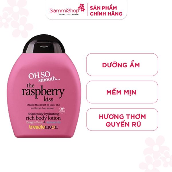 Treaclemoon Sữa dưỡng thể The Raspberry Kiss Body Lotion 250ml