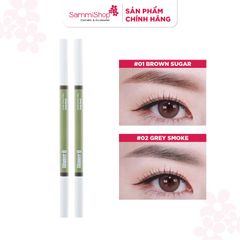 GLAMRR Q Chì kẻ mày VEGAN SUPER STAY BROW PENCIL 0.08g