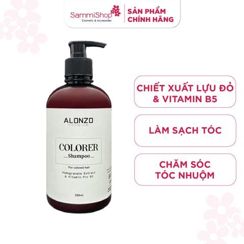Dầu gội Alonzo Premium Colorer Shampoo 500ml