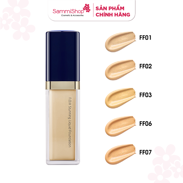 FOX Kem nền Stunning Liquid Foundation dưỡng ẩm làm sáng da SPF 30++ (30ml)