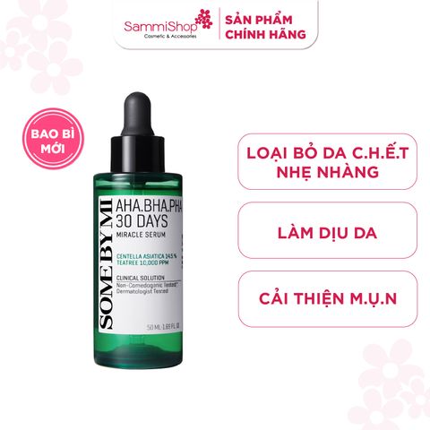 Some By Mi Tinh chất AHA-BHA-PHA 30 Days Miracle Serum 50ml