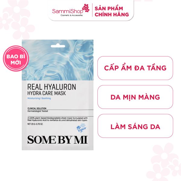 Some By Mi Mặt nạ giấy Real Hyaluron Hydra Care Mask 20g