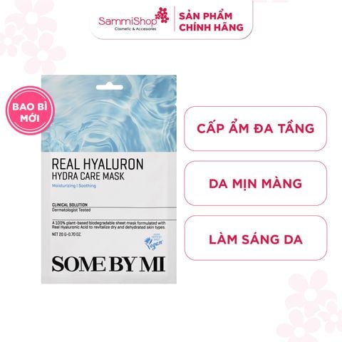 Some By Mi Mặt nạ giấy Real Hyaluron Hydra Care Mask 20g