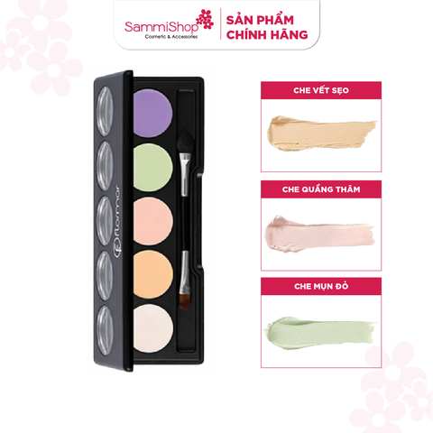 Flormar Bảng che khuyết điểm Camouflage Palette Concealer 7.5g