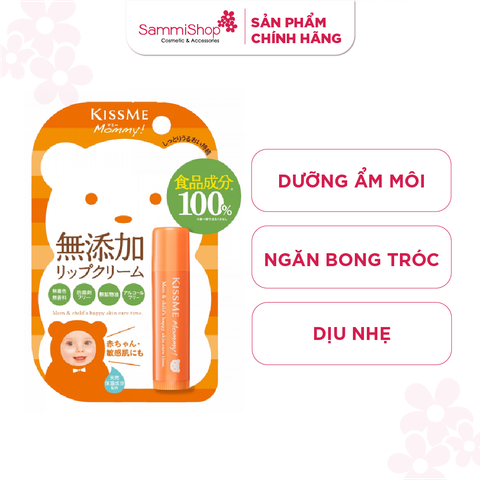 KISSME Son dưỡng môi Mommy Lip Balm Stick 2.5g