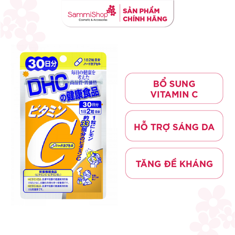 Thực Phẩm Bảo Vệ Sức Khỏe DHC Vitamin C Hard Capsule 30 Days