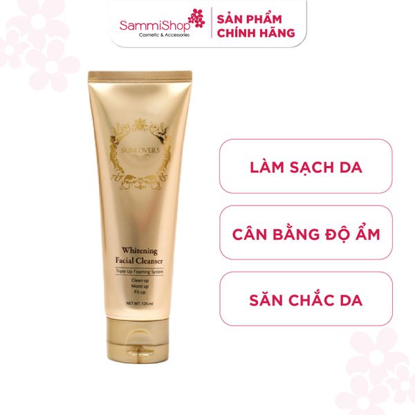 Skinlovers Sữa rửa mặt Whitening Facial Cleanser 125ml