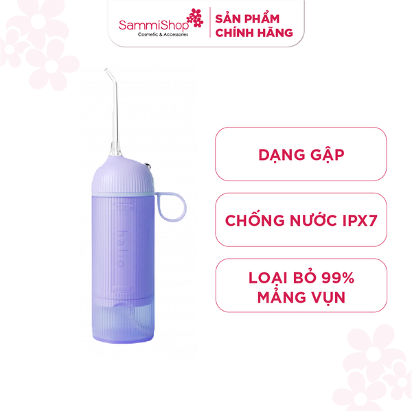 Halio Máy tăm nước UltraClean Oral Irrigator - Periwinkle